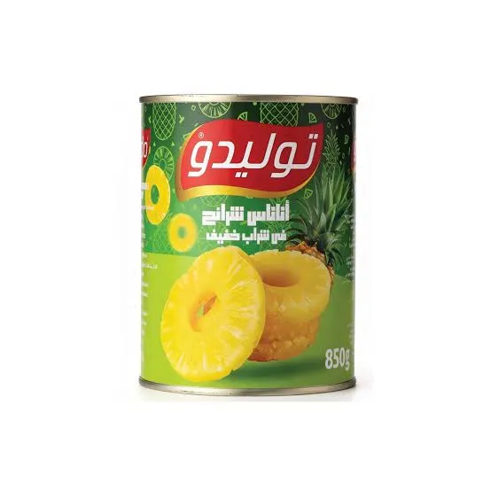كرتونة كمبوت انانس توليدو 850 جرام