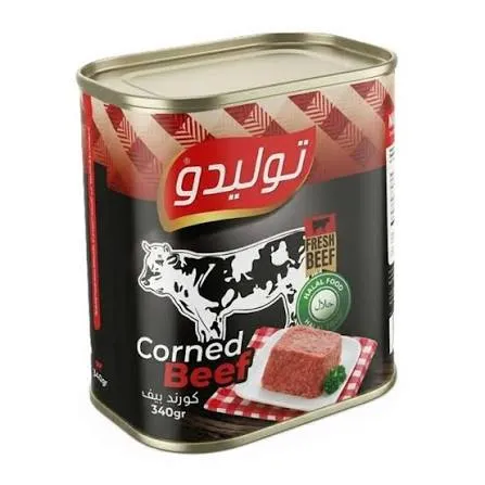 كرتونة توليدو كورندبيف340جم