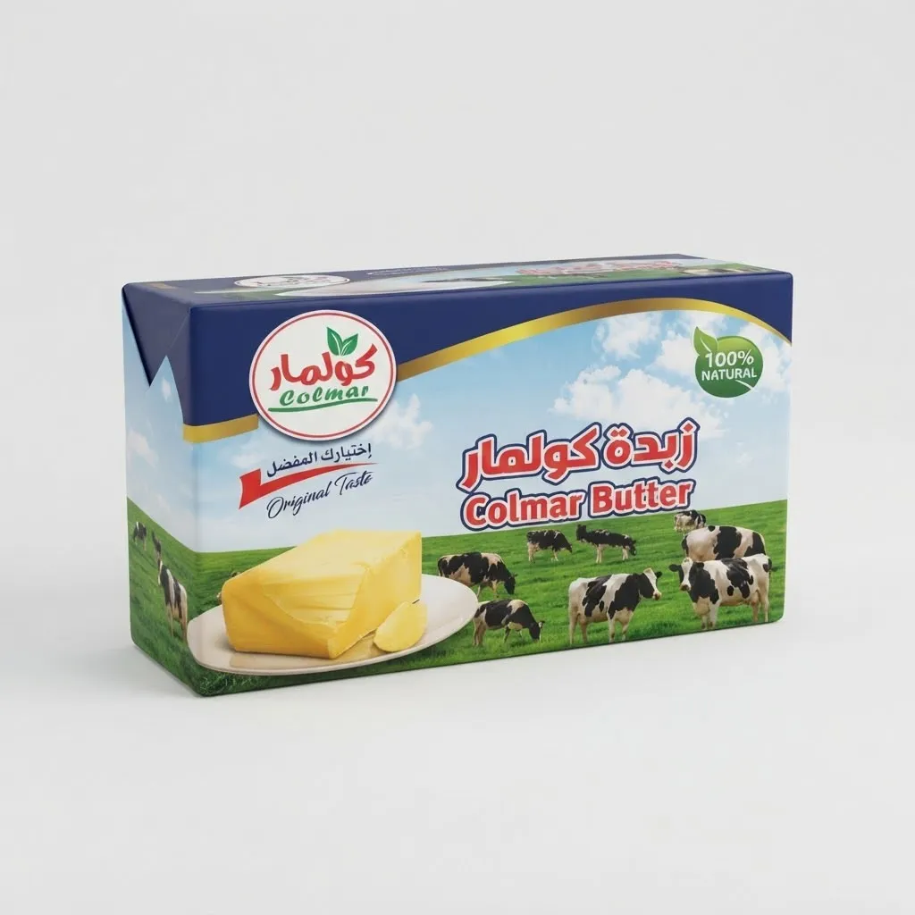 كرتونة زبدة كولمار 1ك