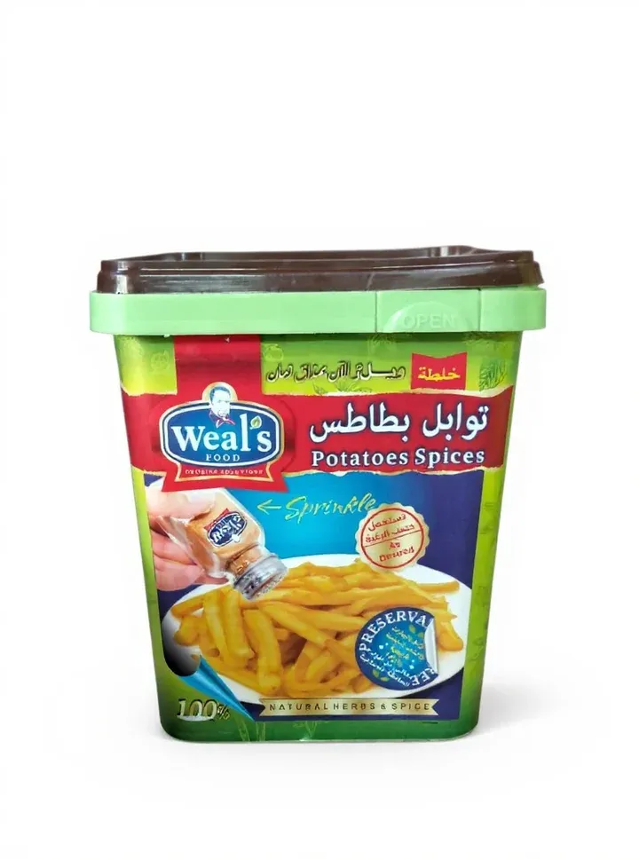 كرتونة توابل بطاطس ويلز 4.5ك