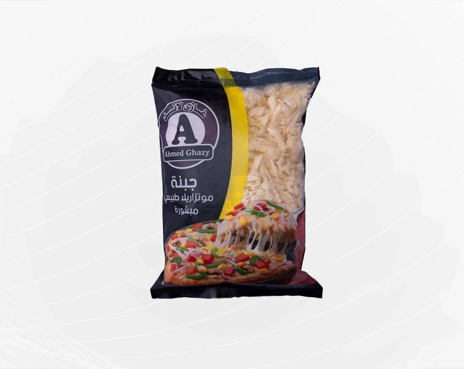 كرتونة موزريلا غازي اسود مميز 1ك